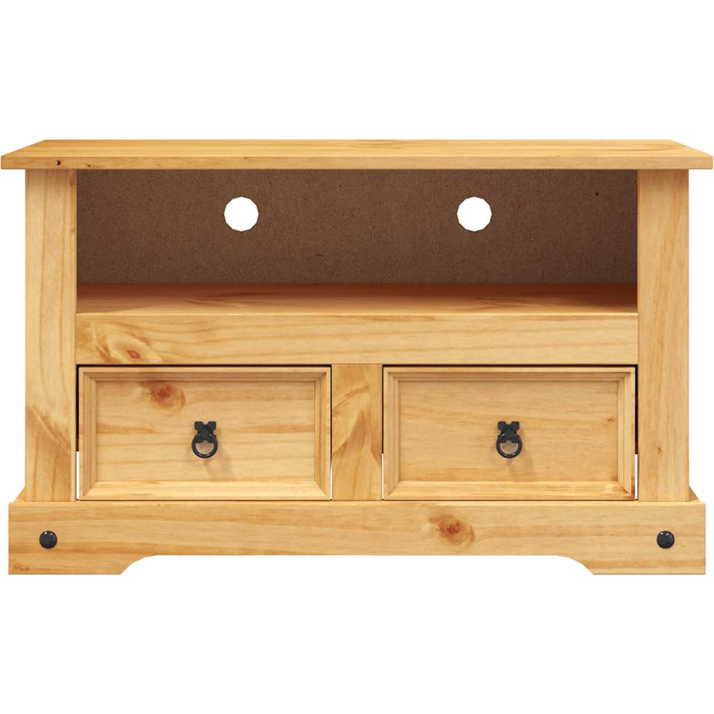Móvel de TV corona range em pinho mexicano 91x43x56 cm