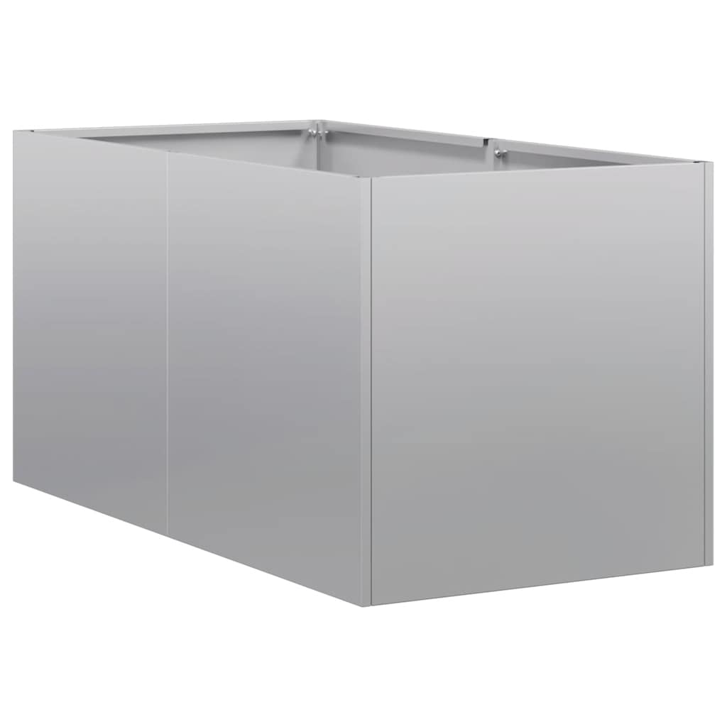 Planter 40x80x40 cm aço galvanizado