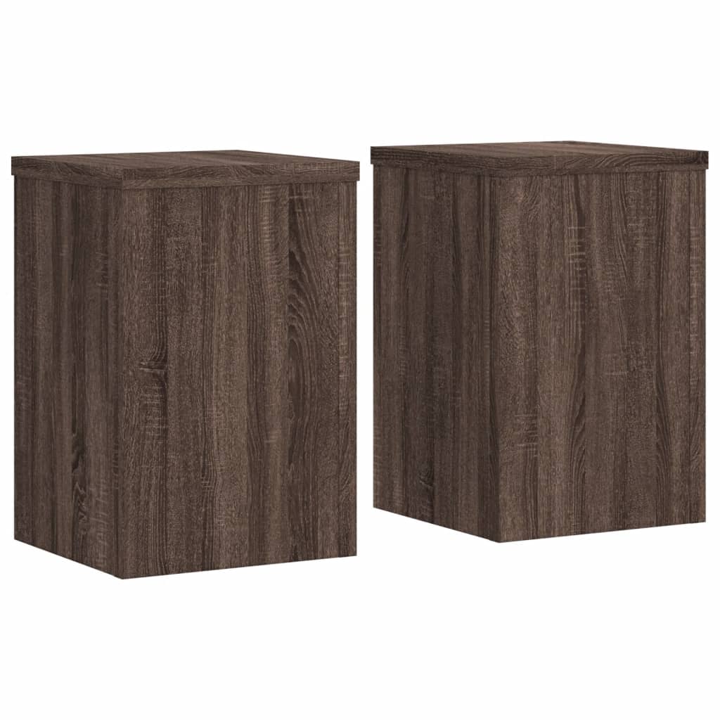 Suportes p/ plantas 2 pcs 20x20x30 cm derivados madeira