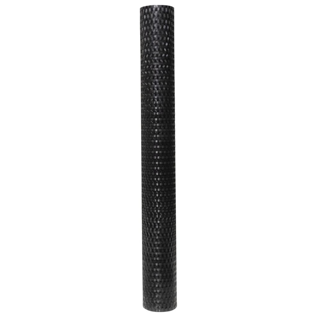Tela de varanda 600x90 cm vime PE preto