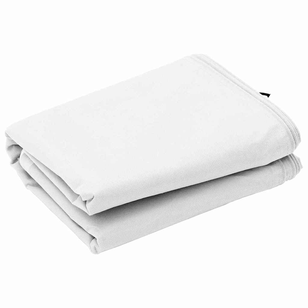 Capas de fleece para proteção contra geada 3 unid. branco
