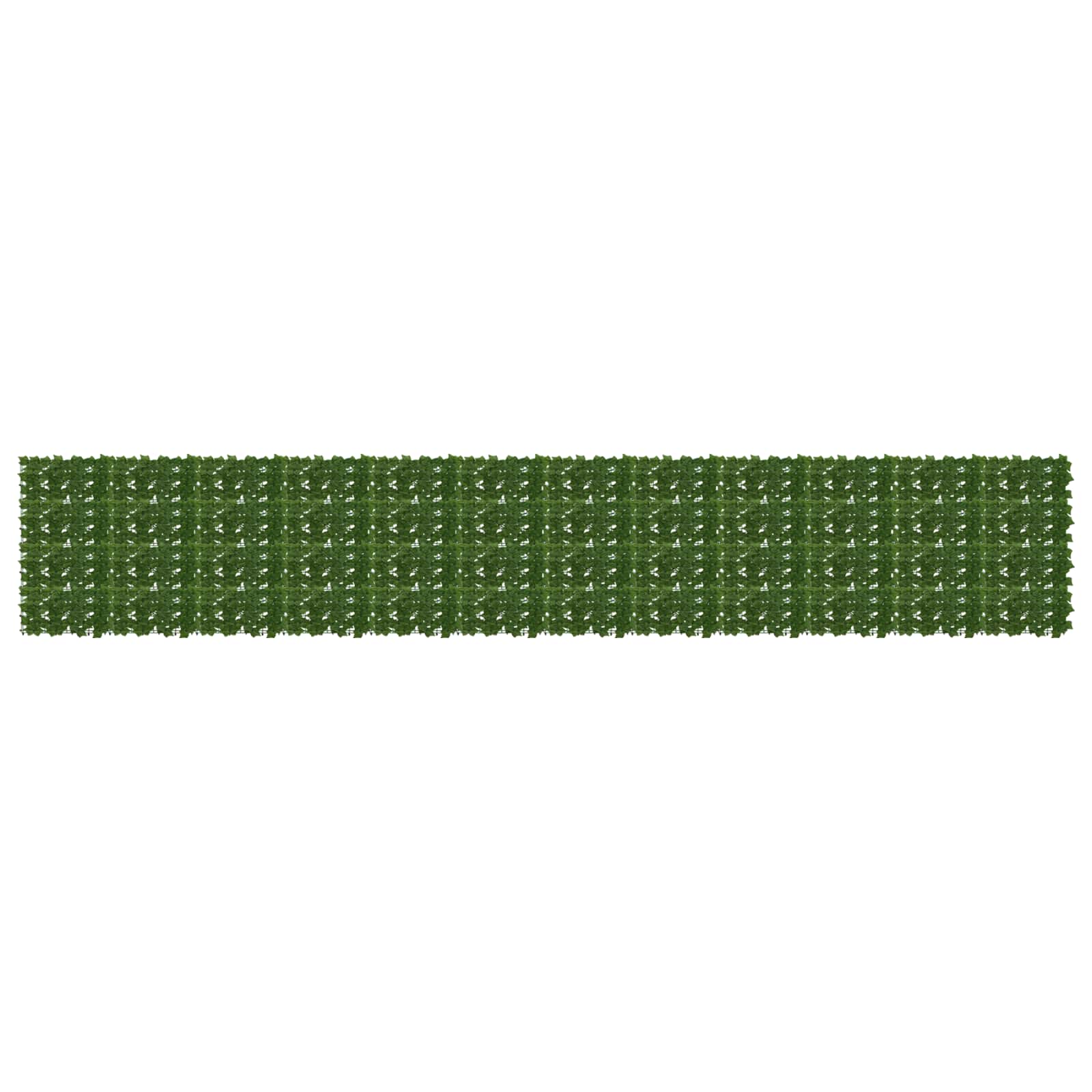 Tela de varanda com folhas verde 600 x 100 cm