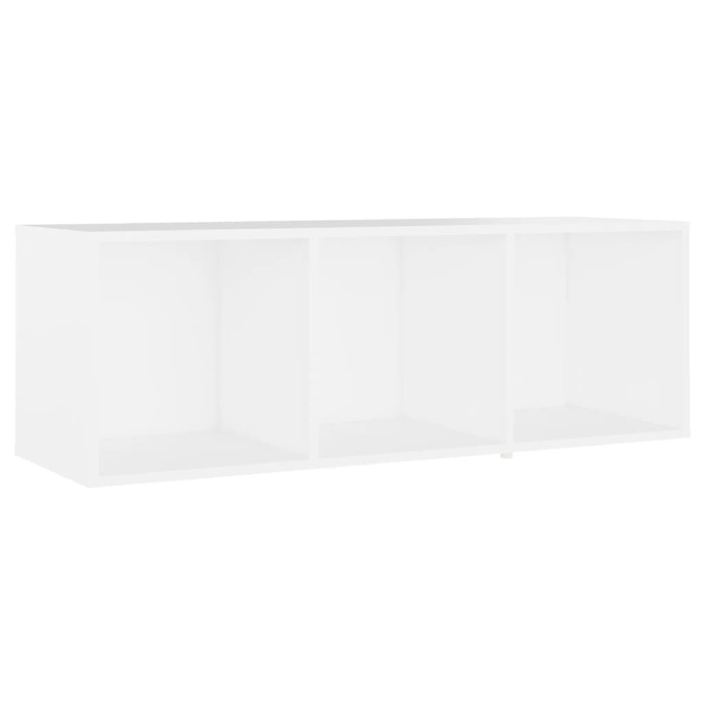 Móveis de TV 2 pcs 107x35x37 cm contraplacado branco