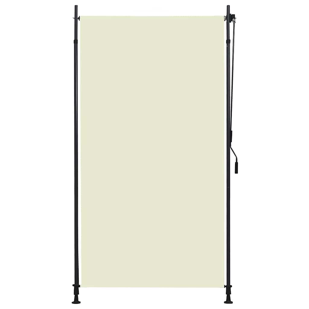 Estore de rolo para exterior 120x270 cm creme