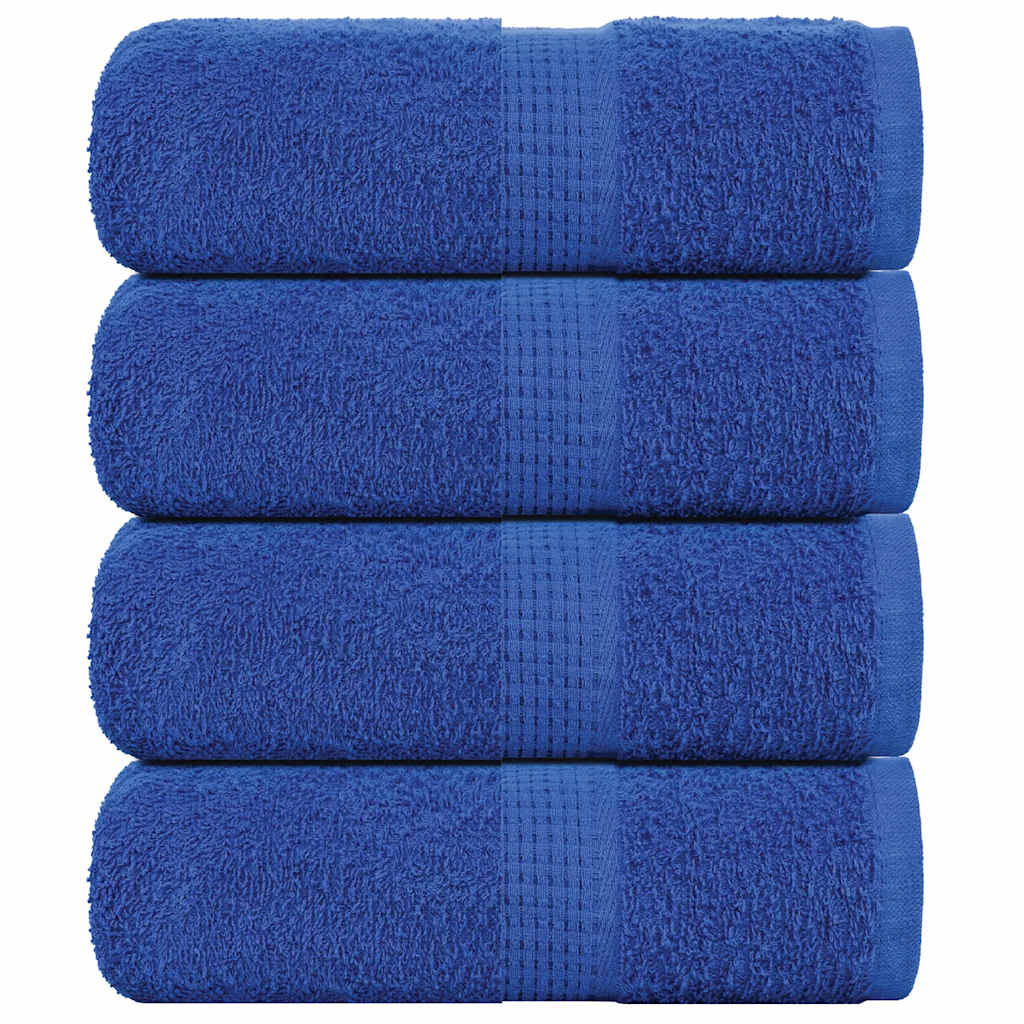 Toalhas de rosto frogn 4 peças azul 30x30 cm 360 g/m²