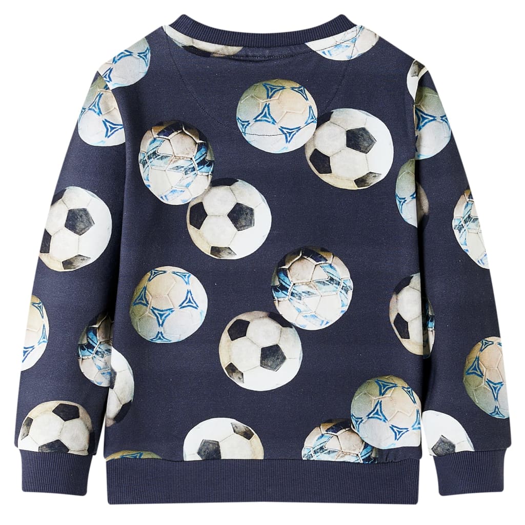 Sweatshirt para criança azul-marinho 92