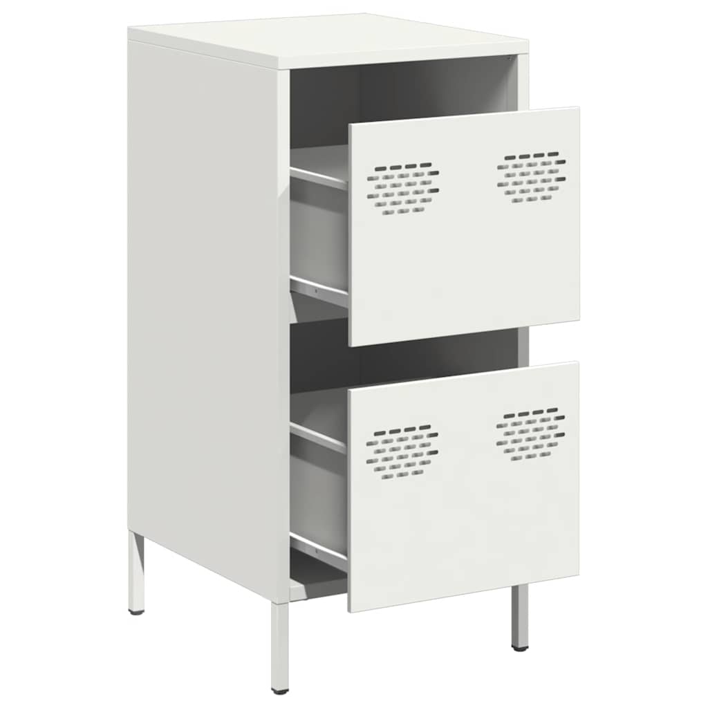 Aparador 35x39x73,5 cm aço laminado a frio branco