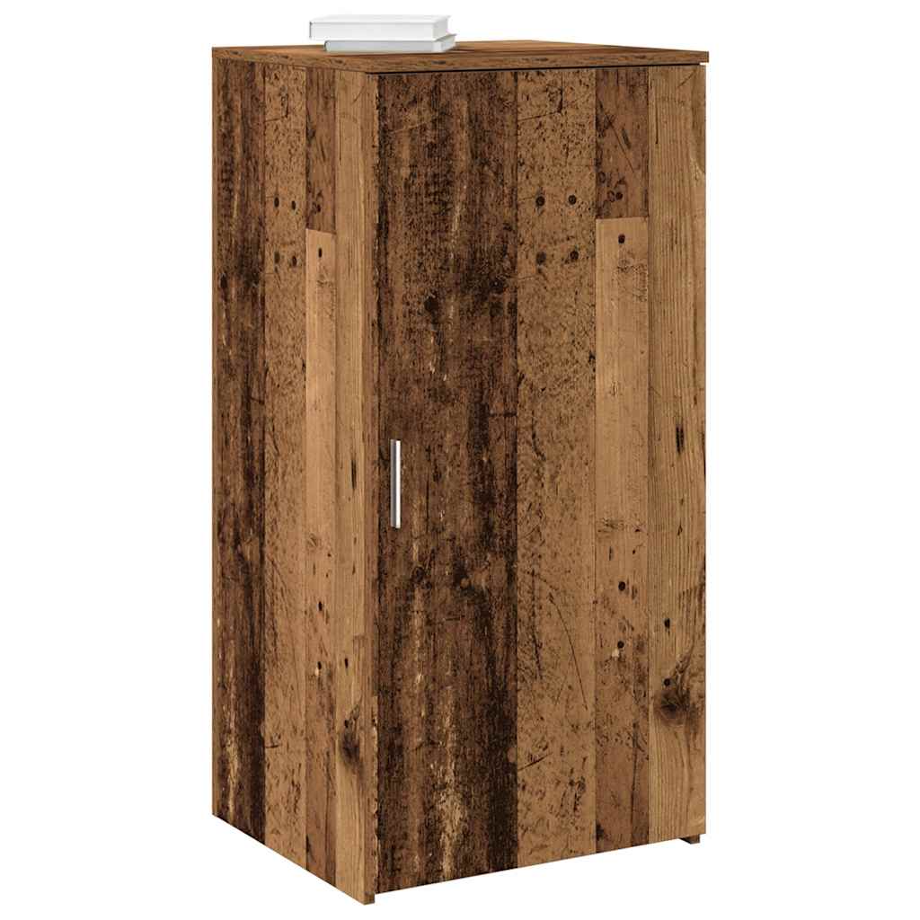 Armário de arrumação 50x45x103,5cm deriv. madeira madeira velha