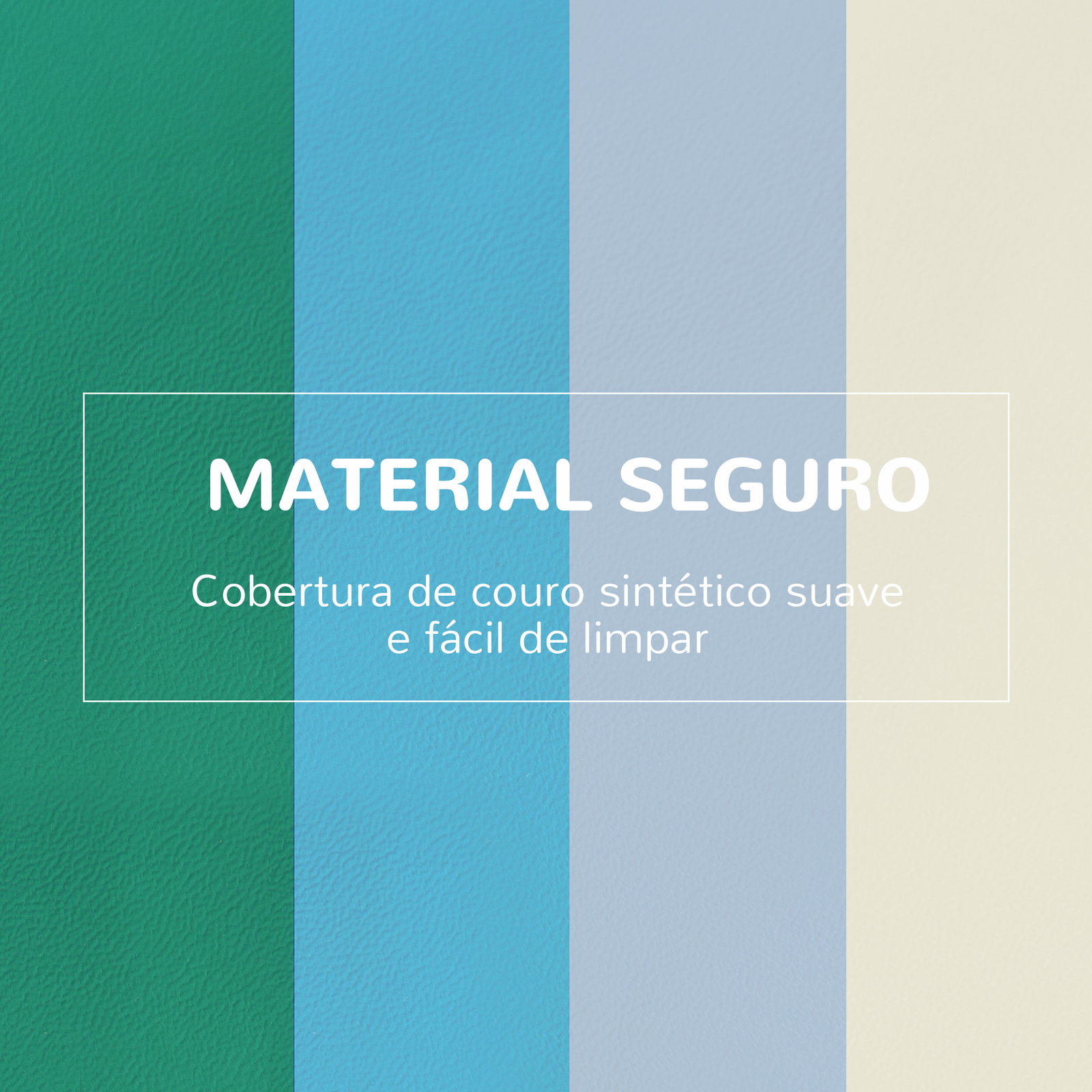 Conjunto de 4 Blocos de Espuma para Crianças de 1-3 Anos Figuras de Construção Brinquedo de Aprendizagem Infantil Estofado em PU
