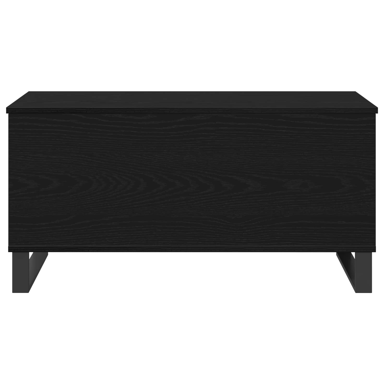Mesa de centro carvalho preto 90 x 44,5 x 45 cm