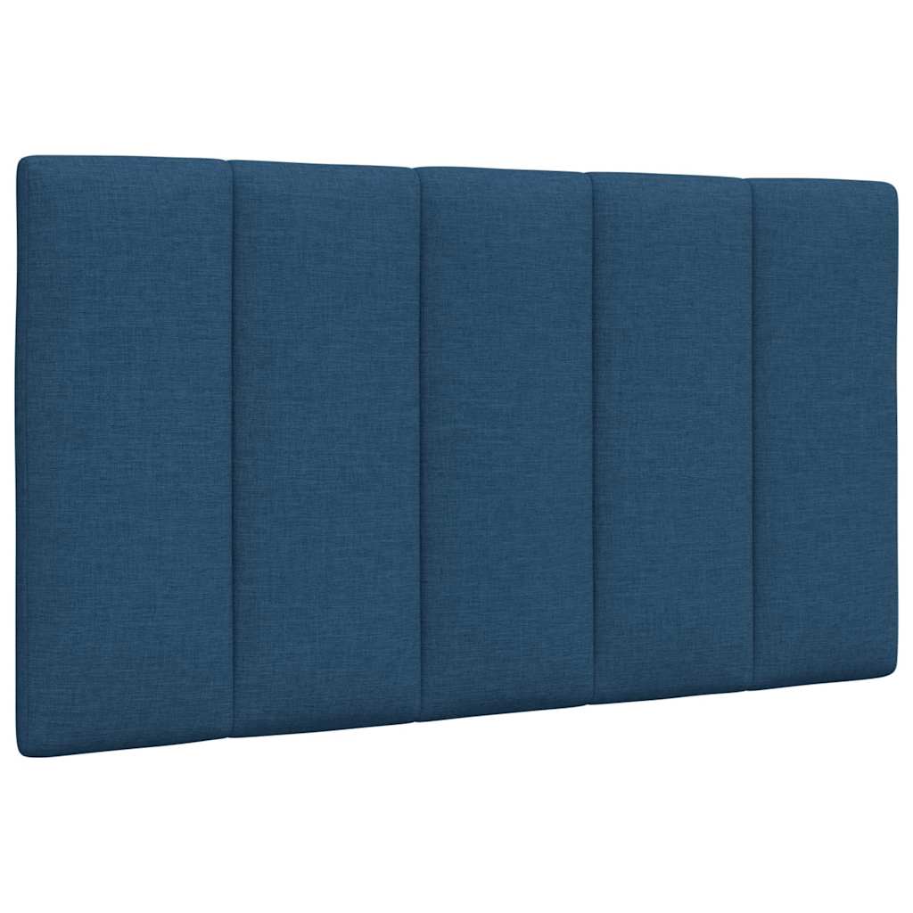 Almofadão de cabeceira hanko 90 cm tecido azul