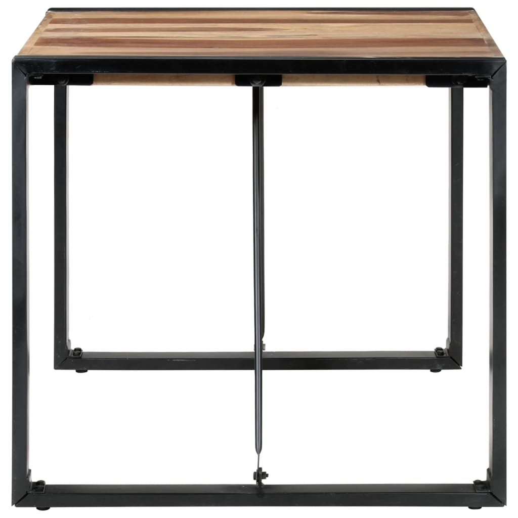 Mesa de jantar 80x80x75 cm madeira maciça