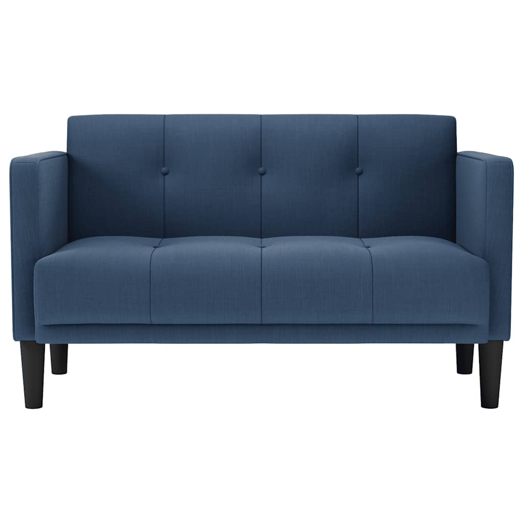 Sofá-luvas 111 cm tecido azul