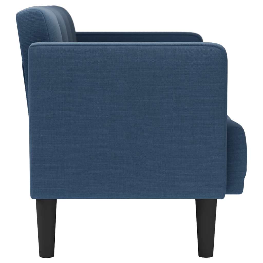 Sofá-luvas 111 cm tecido azul