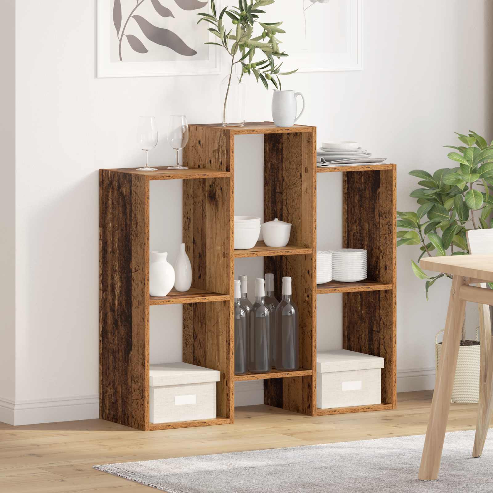 Buffet madeira antiga 90 x 30 x 90 cm