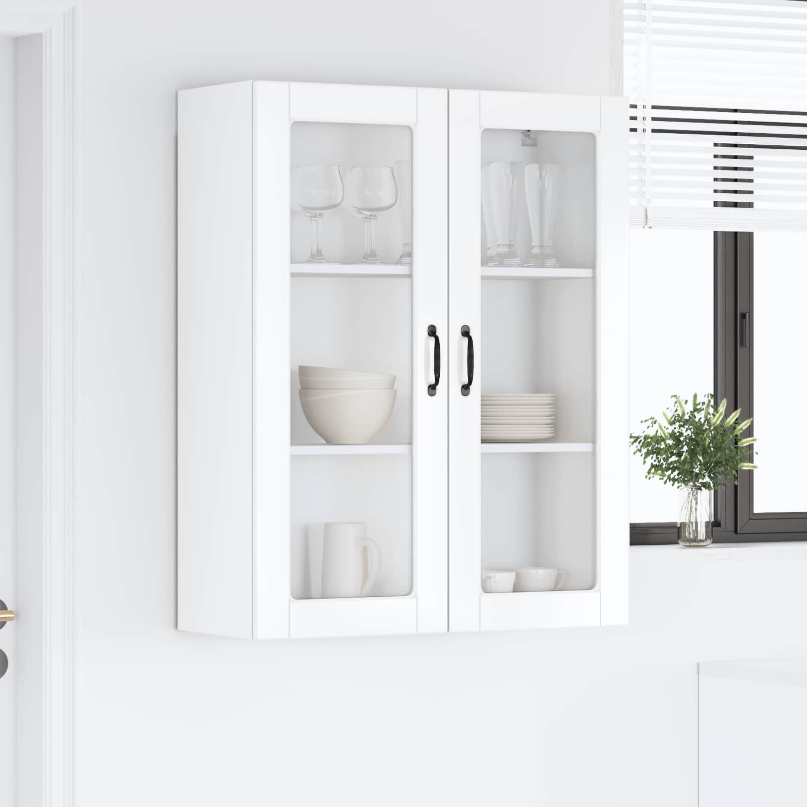Painel de lava-louça kalmar branco brilhante 80 x 31 x 100 cm