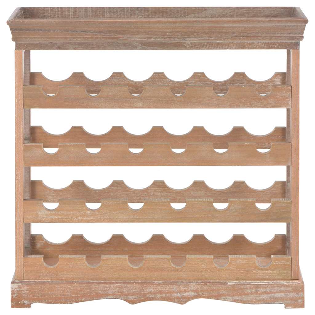 Garrafeira castanho 70x22,5x70,5 cm MDF