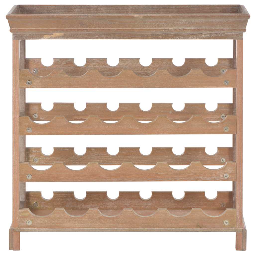 Garrafeira castanho 70x22,5x70,5 cm MDF
