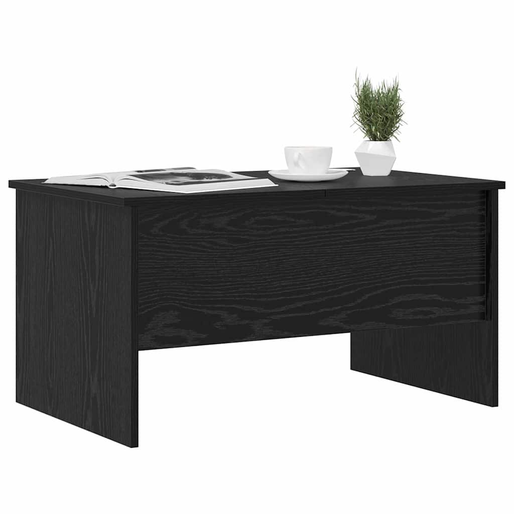 Mesa de centro carvalho preto 102 x 50,5 x 46,5 cm