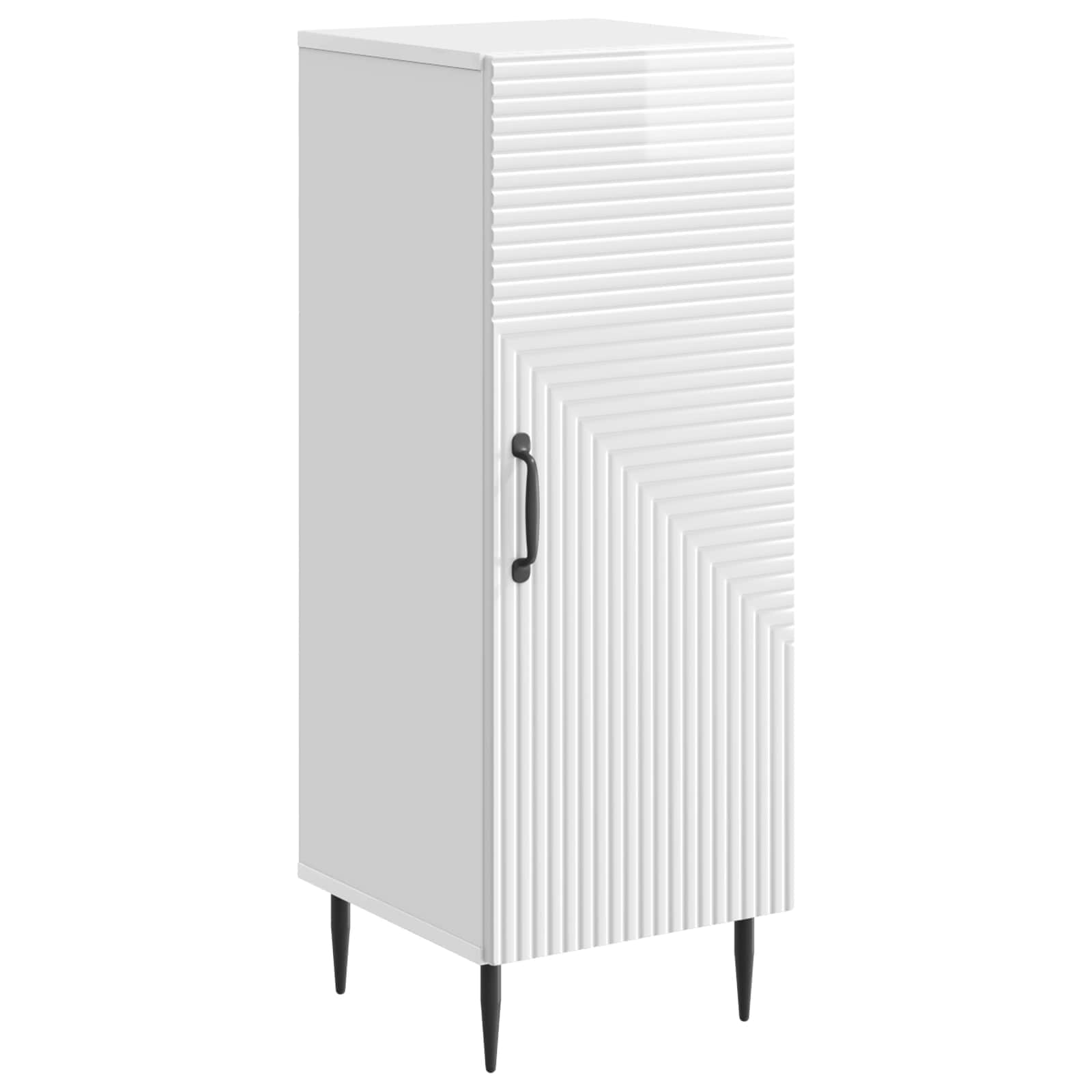 Buffet branco brilhante 33 x 34,5 x 89,5 cm