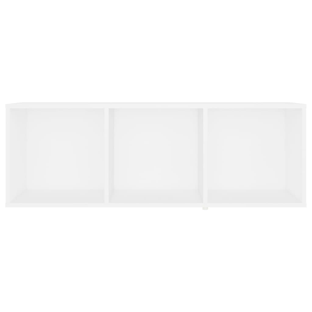Móvel de TV 107x35x37 cm contraplacado branco