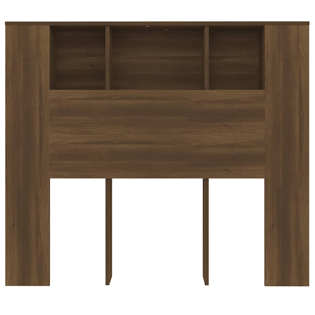 Armário de cabeceira 120x18,5x102,5 cm carvalho castanho
