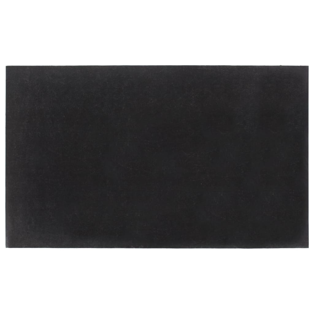Tapete de porta 90x150 cm fibra de coco tufada natural