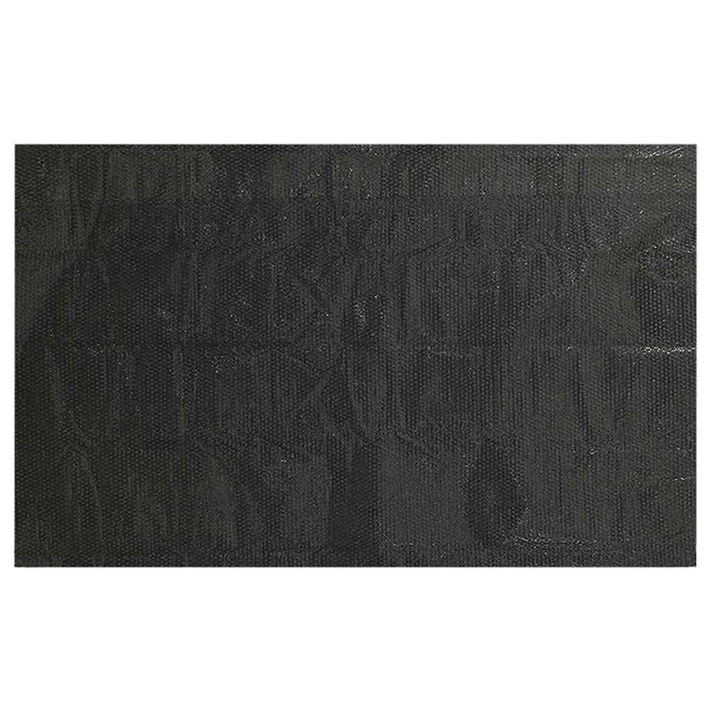 Cobertura retangular para piscina 600x400 cm PE preto
