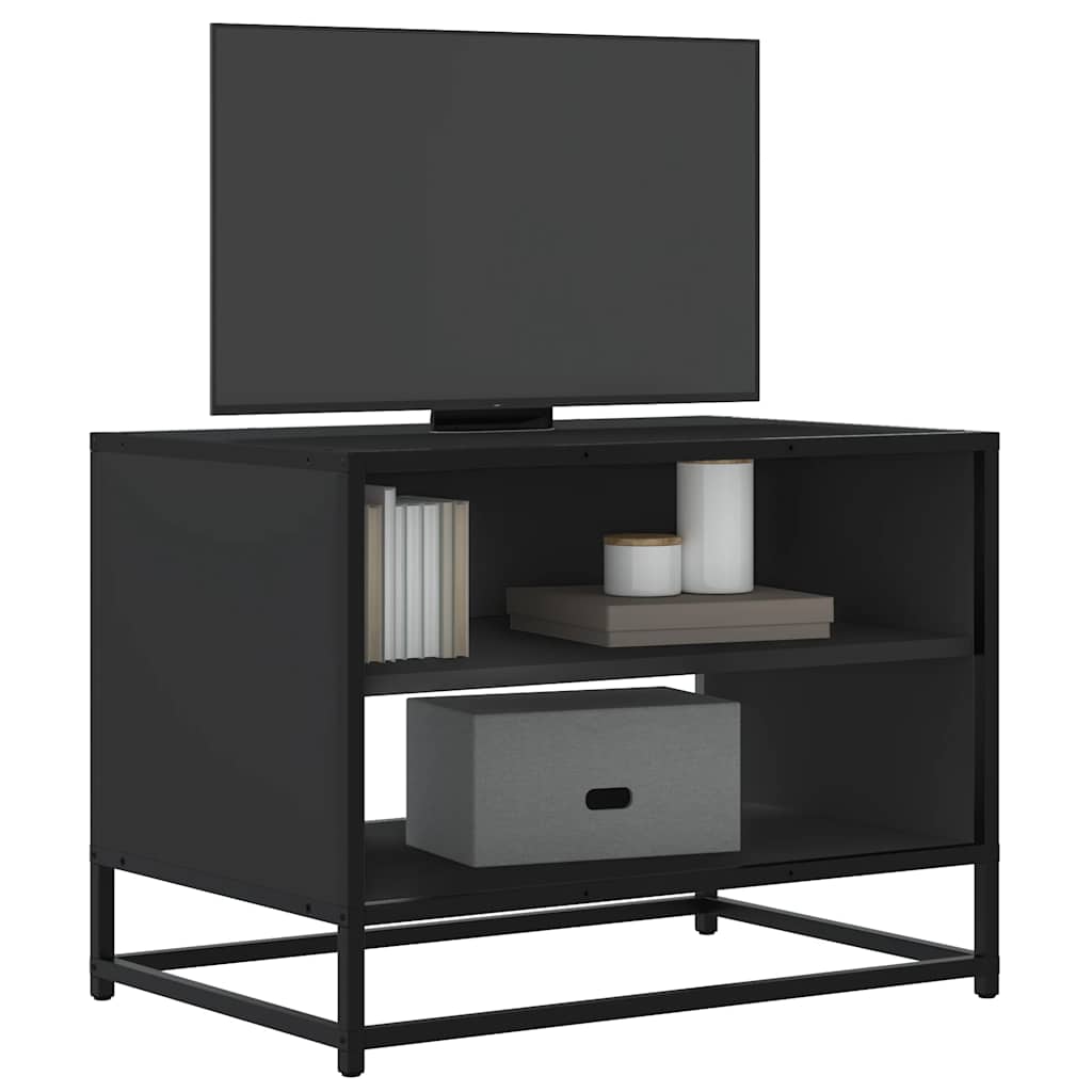 Móvel para TV 61x40x46 cm derivados de madeira/metal preto
