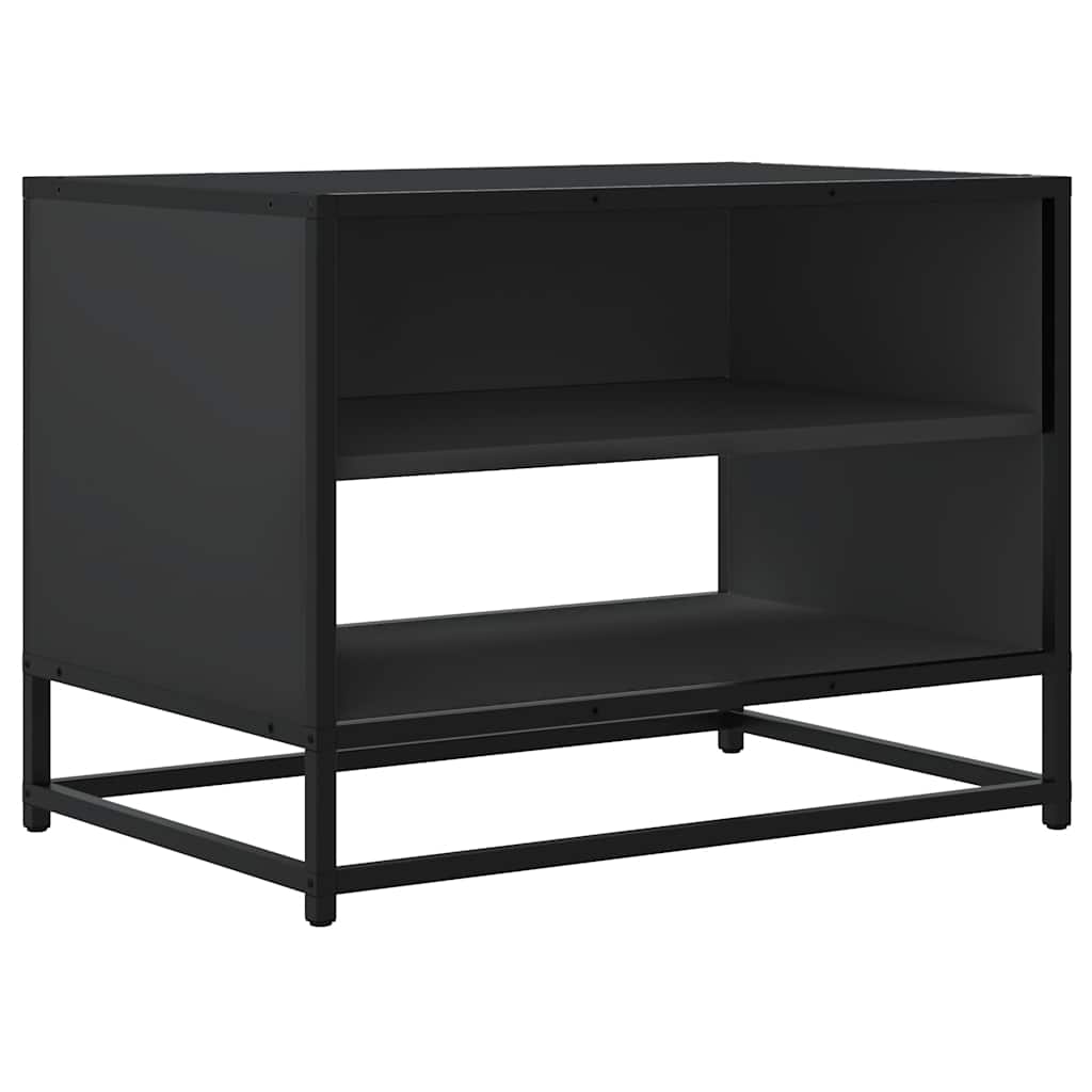 Móvel para TV 61x40x46 cm derivados de madeira/metal preto