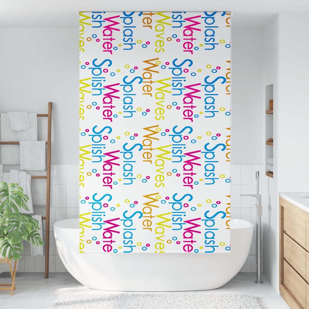 Rolo de duche estores 120x240 cm largura tecido 116 cm