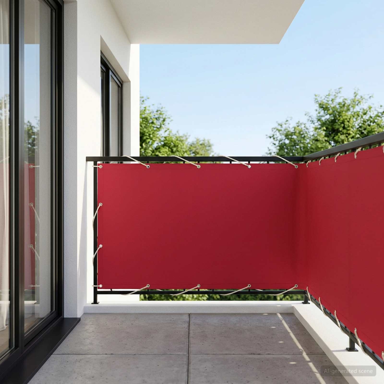 Tela de privacidade para varanda 150 x 500 cm