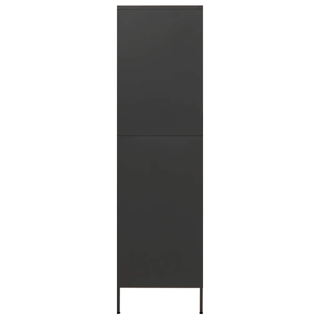 Roupeiro 90x50x180 cm aço antracite