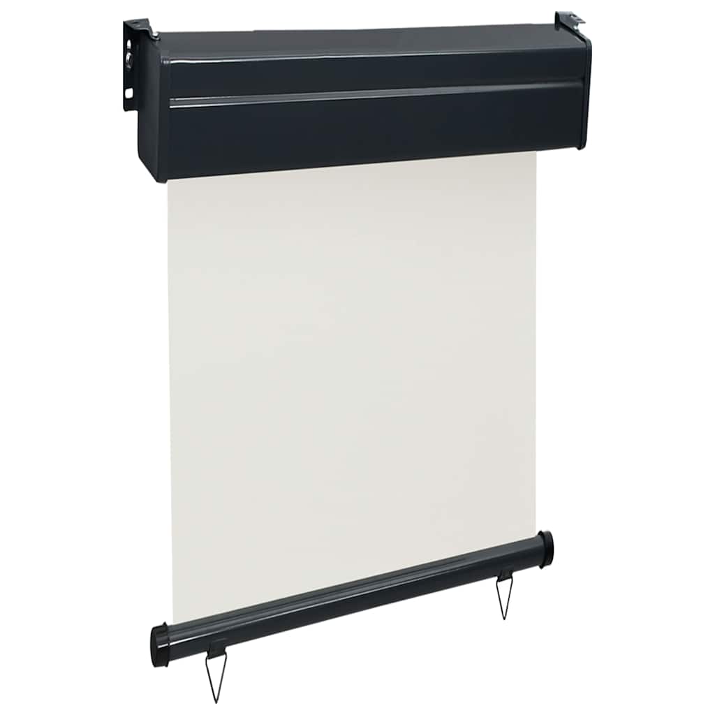 Toldo lateral para varanda 60x250 cm creme
