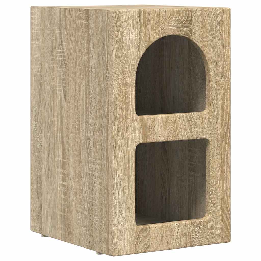 Mesa-de-cabeceira elst carvalho sonoma 29,5 x 33,5 x 50 cm