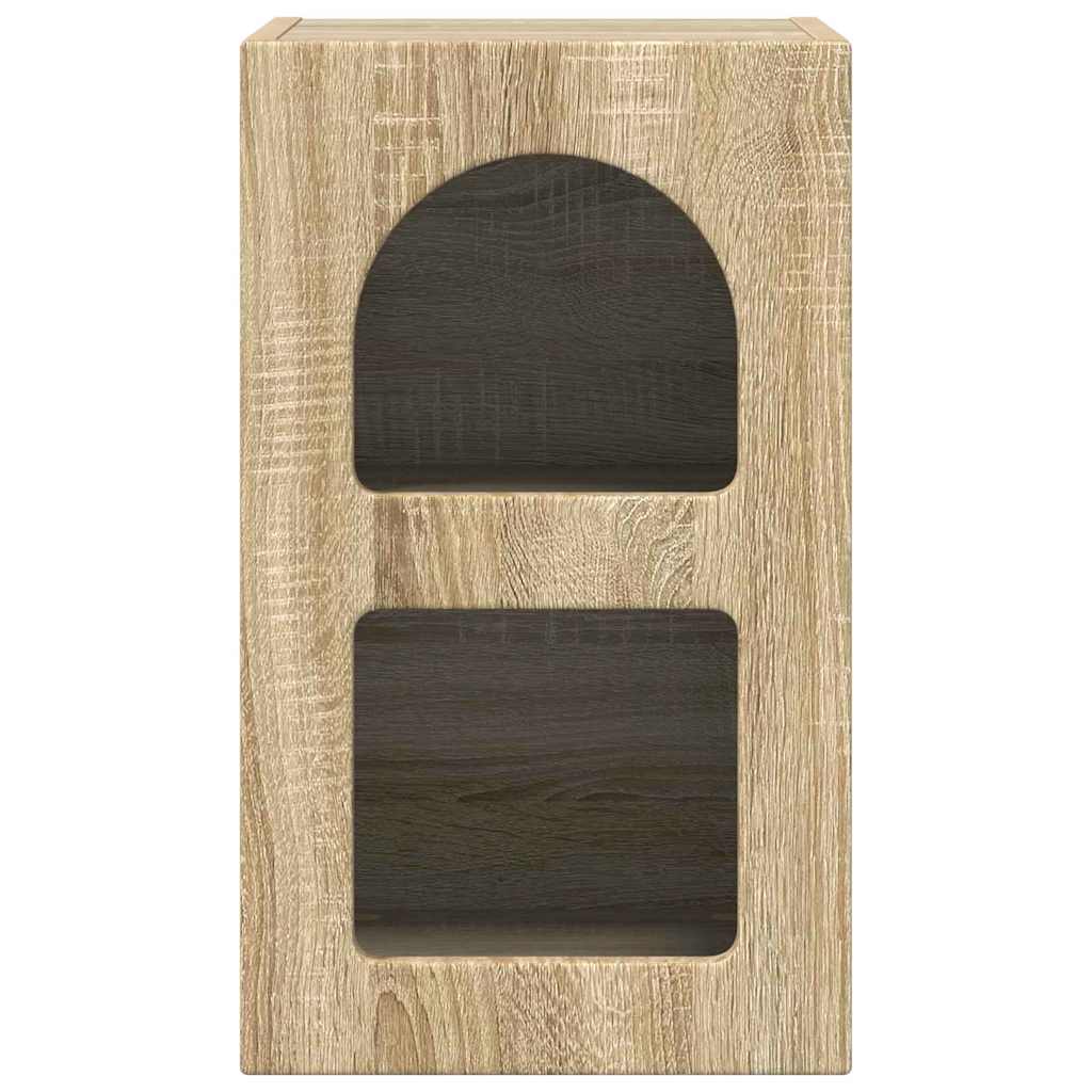 Mesa-de-cabeceira elst carvalho sonoma 29,5 x 33,5 x 50 cm