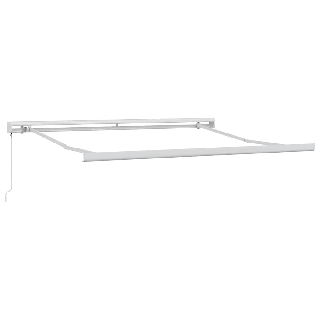 Toldo retrátil manual 300x250 cm castanho