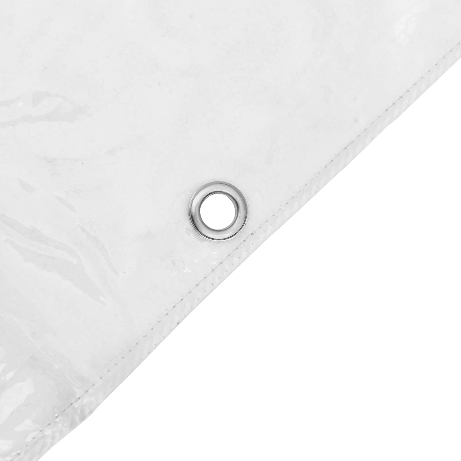 Lona 350 gsm transparente 5 × 3,5 m PVC