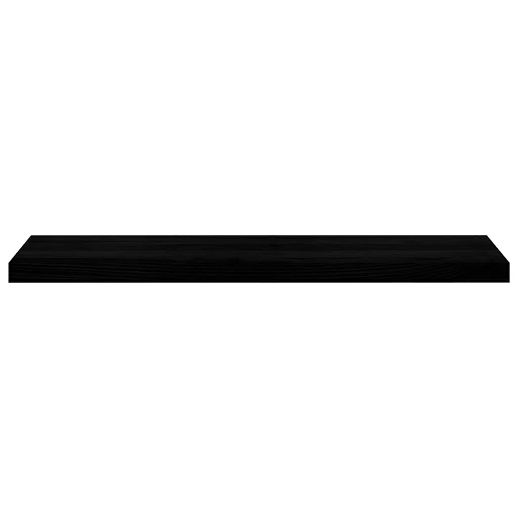 Soleiras da janela 2 pcs 100x25x2 cm carvalho castanho-preto