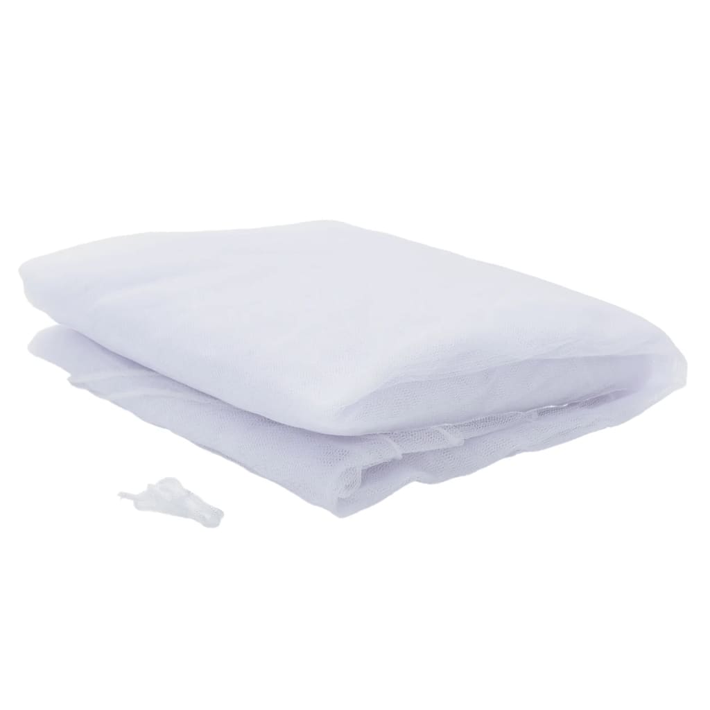 Rede mosquiteira para guarda-sol malha 220 φ330x250 cm branco