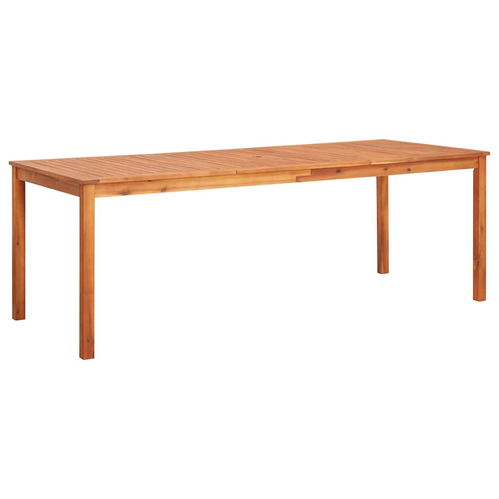 7 Pcs conjunto de jantar p/ jardim c/ almofadões acácia maciça