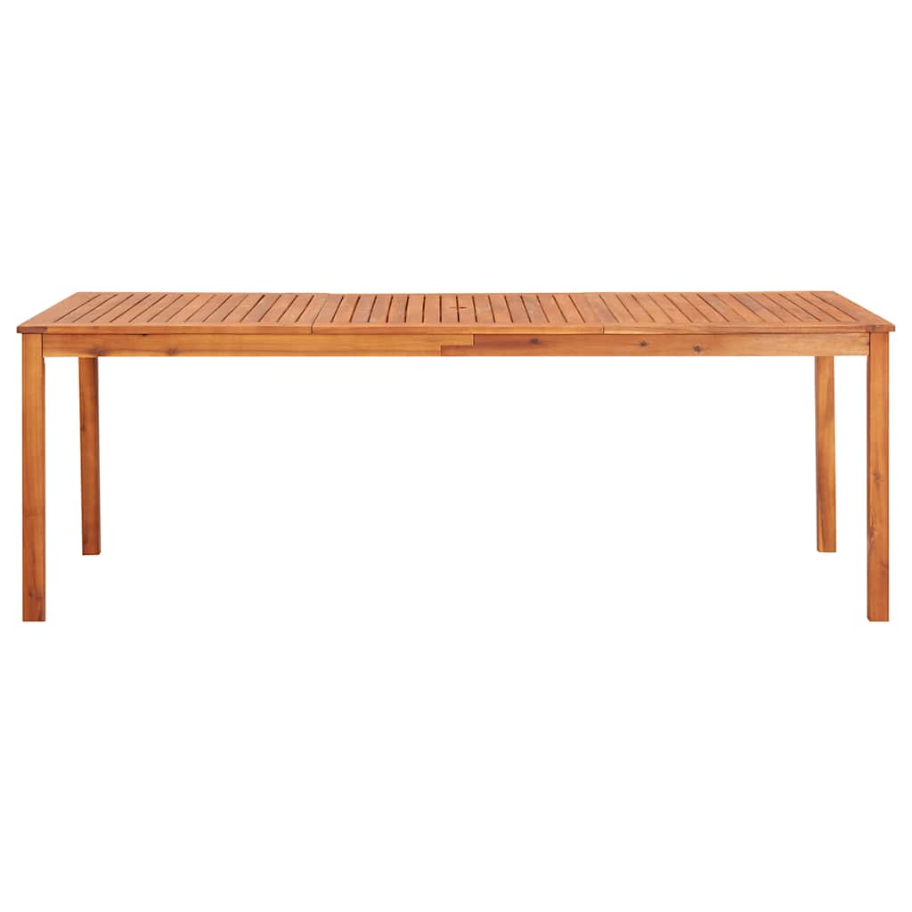 7 Pcs conjunto de jantar p/ jardim c/ almofadões acácia maciça