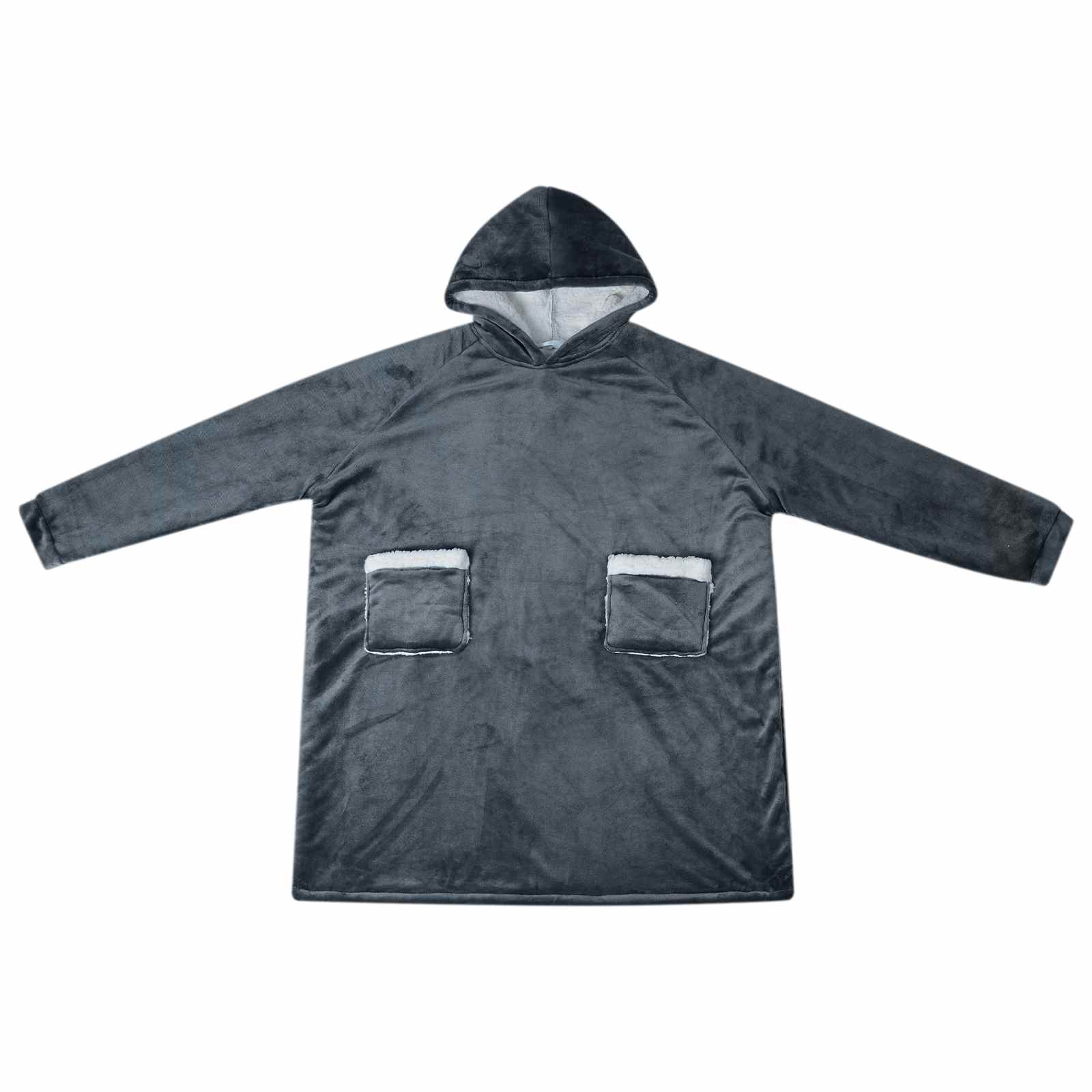 Sweatshirt manta azul marinho m fleece e flanela