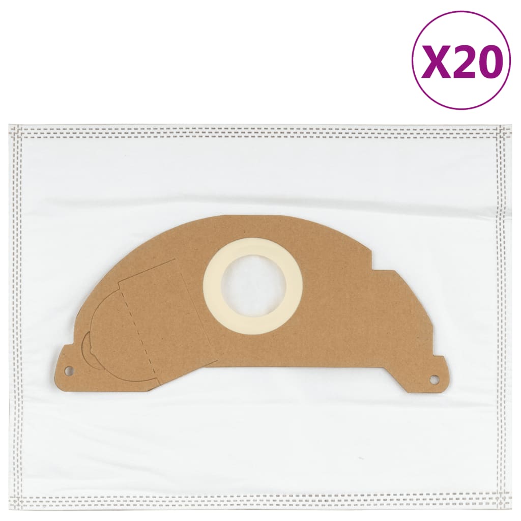 Sacos de aspirador de pó para karcher a2004 20 pcs