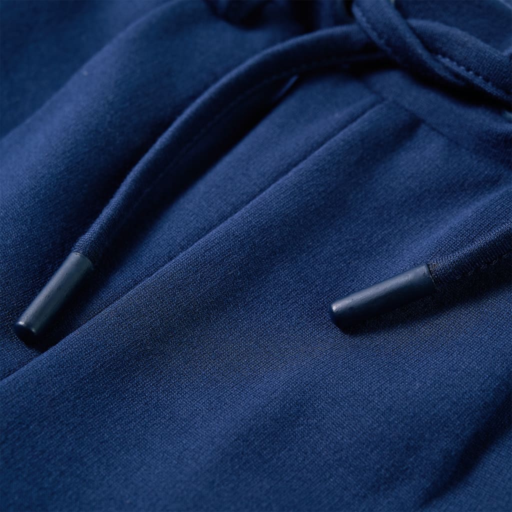 Calças de criança com cordão azul-marinho 104