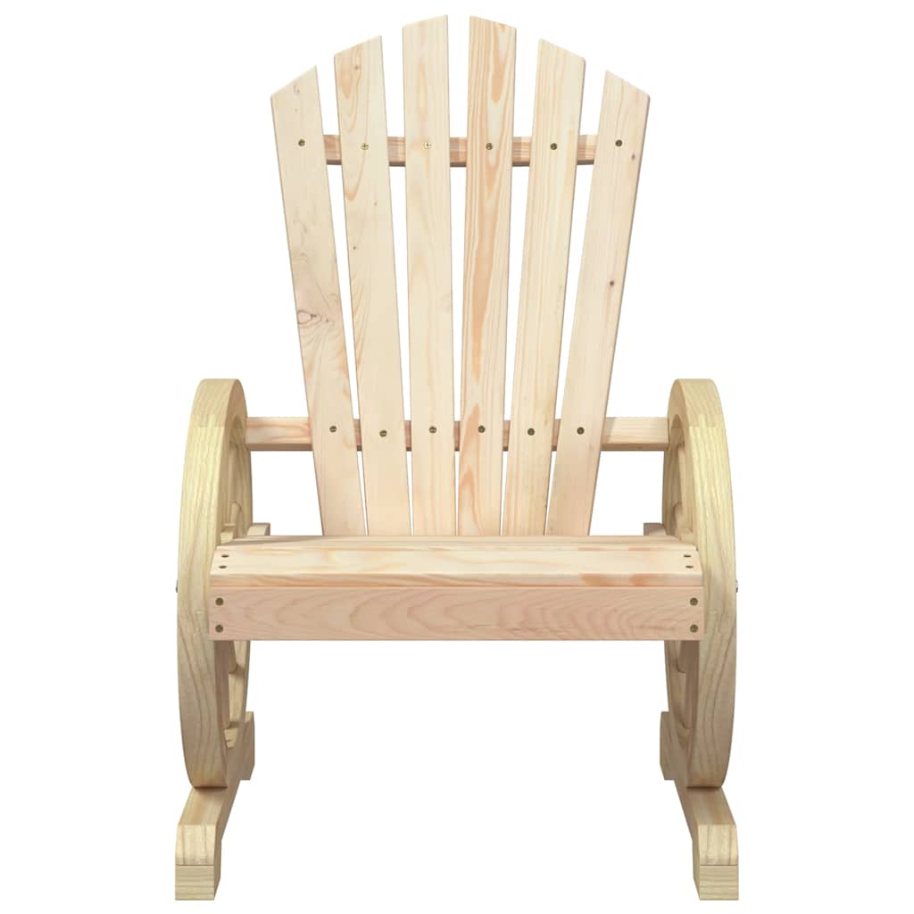 Cadeira adirondack para jardim madeira de abeto maciça