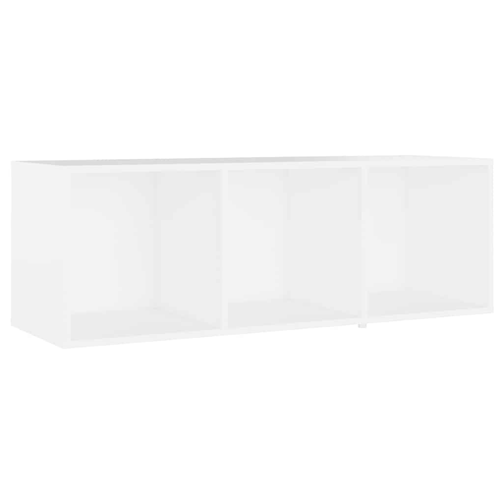 Móveis de TV 3 pcs 107x35x37 cm contraplacado branco