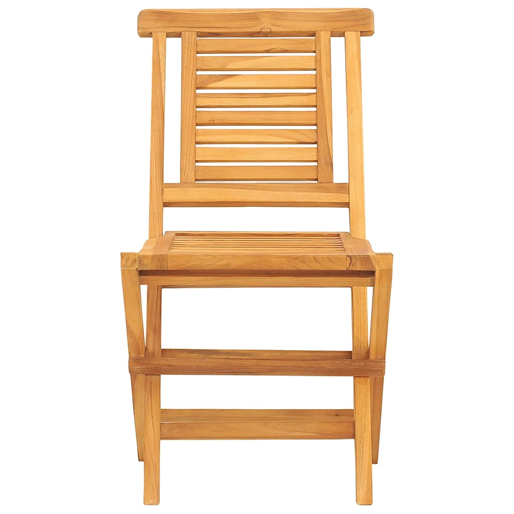 Cadeiras de jardim dobráveis 6 pcs 47x63x90 cm teca maciça