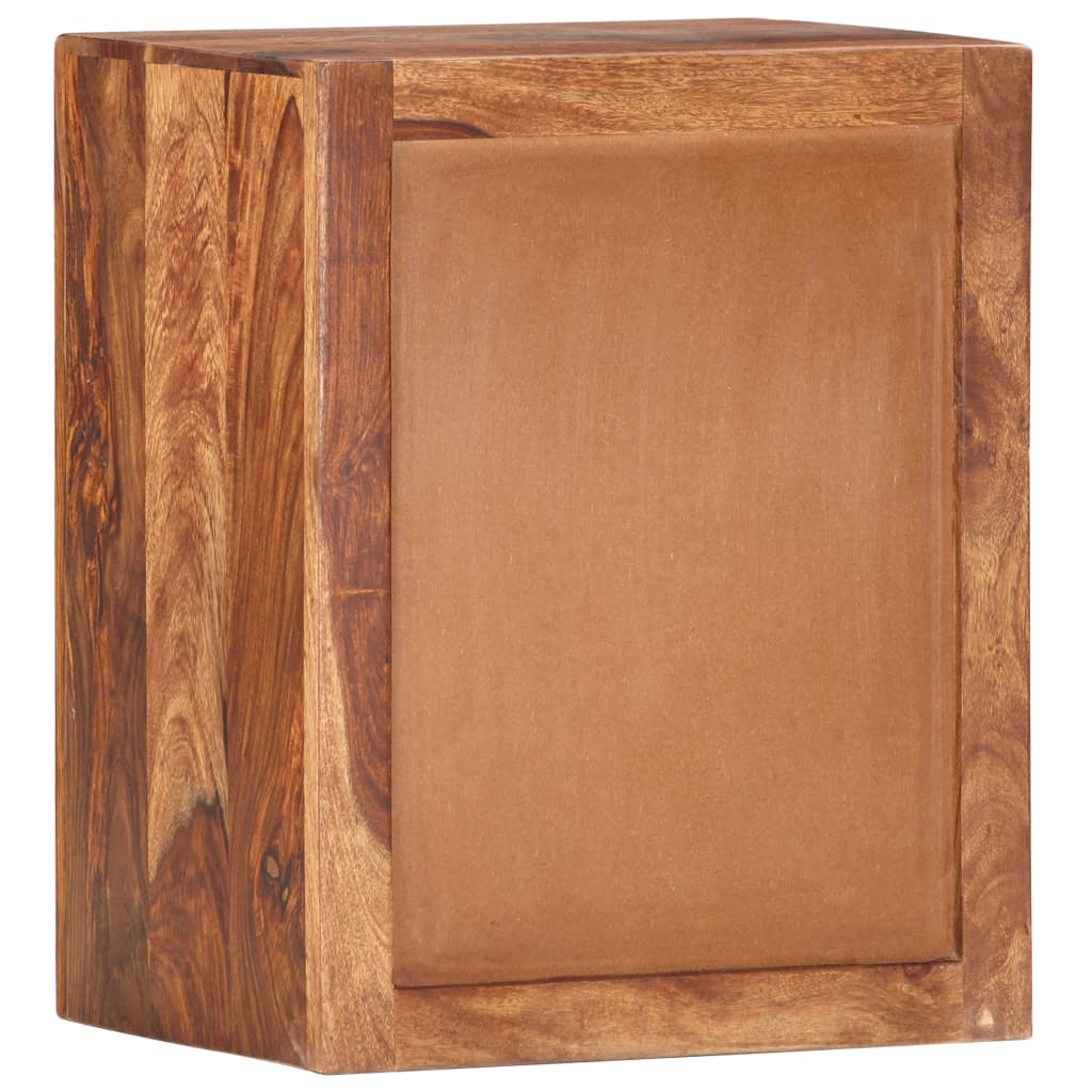 Mesa de cabeceira 40x30x50 cm madeira de acácia maciça
