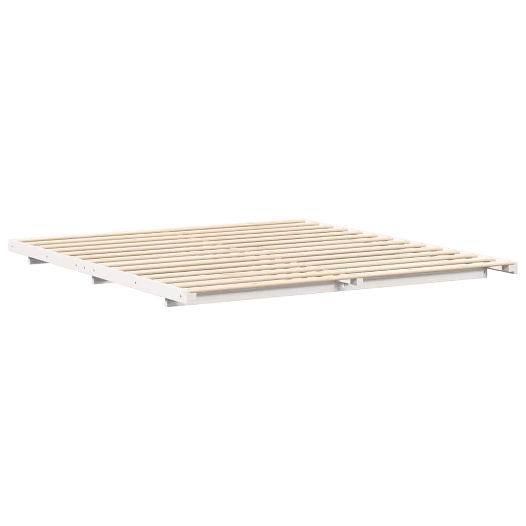 Estrutura da cama branco 200 x 220 cm